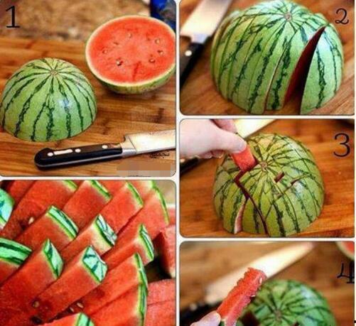 喜欢切着吃瓜,切瓜解馋，尽享清凉时光